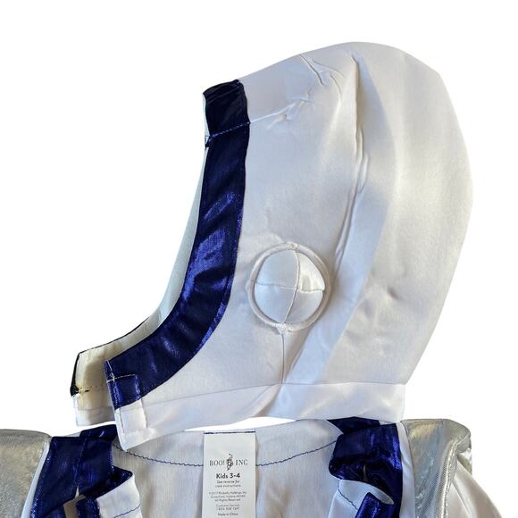 NEW Boo! Inc. Spunky Space Cadet Astronaut Kids Costume White - Size: 3-4 - Picture 9 of 15